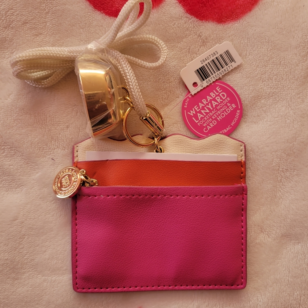 PocketBac Holder with Keyring and Card Holder